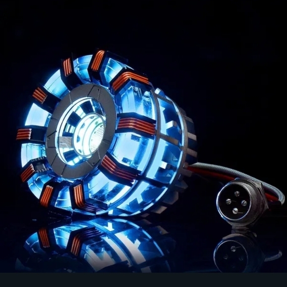 1:1 Arc Reactor MK2 DIY Model Kit LED Chest Lamp USB Movie Props iron man - Picture 4 of 9